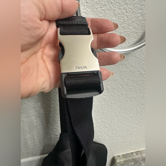 Prada Re-Nylon and Saffiano leather belt bag - Picture 14 of 15